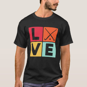 Liebe Graphic Hockey Player Hockey Hockey Hockey S T-Shirt