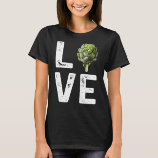 Liebe Grate Artichoke Vegetarian Apparell Cool Veg T-Shirt