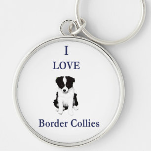 Liebe-GrenzCollies Schlüsselanhänger