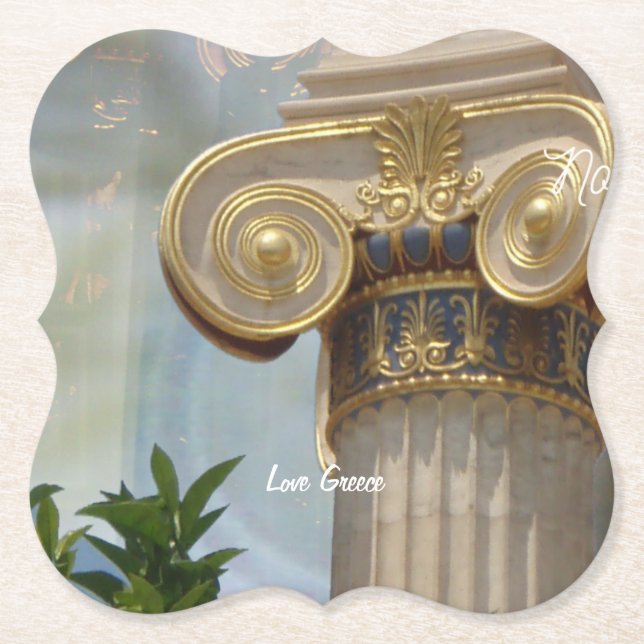 Liebe Griechenland Untersetzer (Vorderseite)
