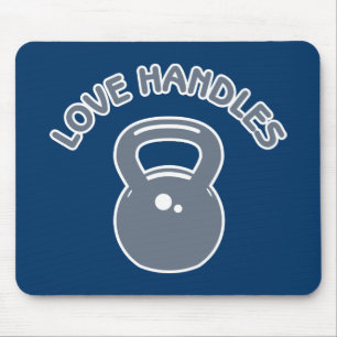Liebe-Griffe Mousepad
