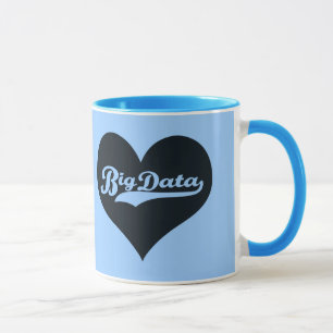 Liebe-große Daten-Tasse Tasse