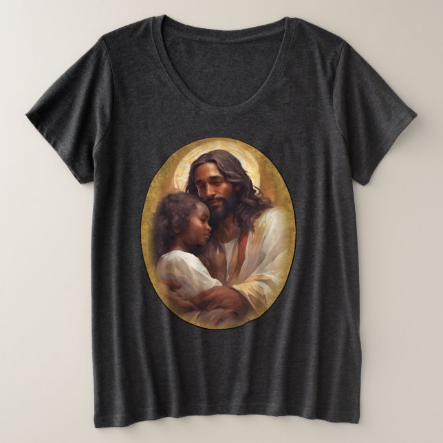 Liebe Große Größe T-Shirt (Design vorne)