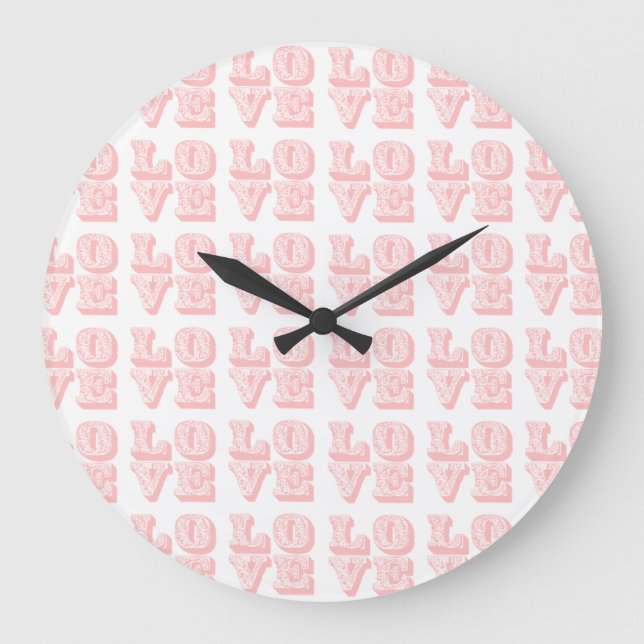 LIEBE GROßE WANDUHR (Vorderseite)