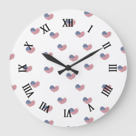 Liebe Große Wanduhr