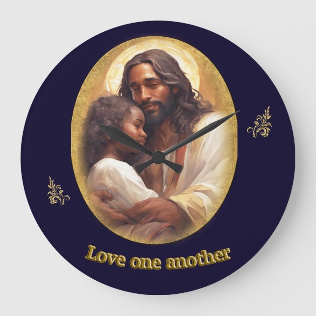 Liebe Große Wanduhr (Vorderseite)