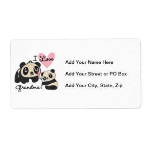 Liebe-Großmutter der Panda-Bärn-I