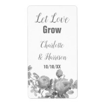 Liebe Grow Seed Packet Gastgeschenk Hochzeit gelas