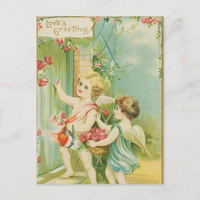 Liebe Grüße Postkarte (Vorderseite)