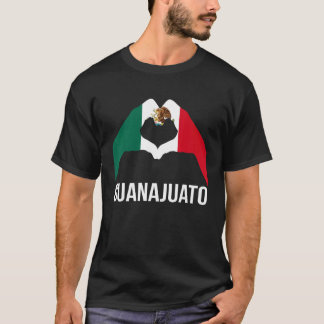 Liebe Guanajuato Mexiko Urlaub Mexiko Flagge 2 T-Shirt