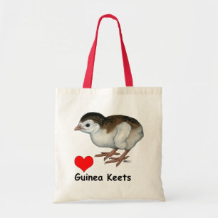 Liebe Guinea Keets Tragetasche