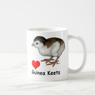 Liebe Guinea Keys Kaffeetasse