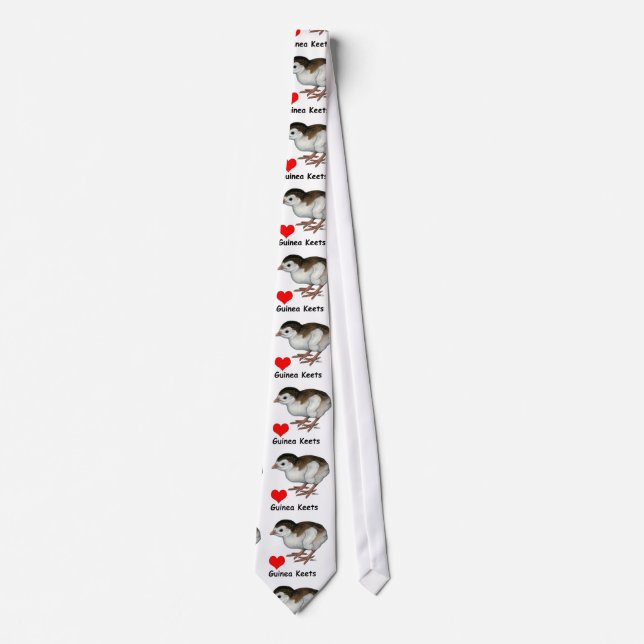 Liebe Guinea Keys Krawatte (Vorderseite)