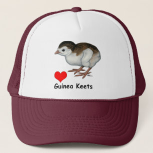 Liebe Guinea Keys Truckerkappe