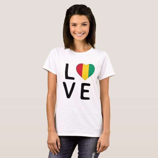 LIEBE - GUINEA T-Shirt (Vorne ganz)
