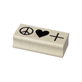 Liebe Gummistempel
