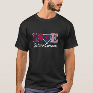Liebe Gustavo Campero Los Angeles Baseball MLBPA T-Shirt
