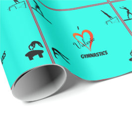 Liebe Gymnastik Events Girl's Geschenkpapier