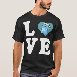LIEBE Hafermilch Lover Pflanze auf der Grundlage V T-Shirt