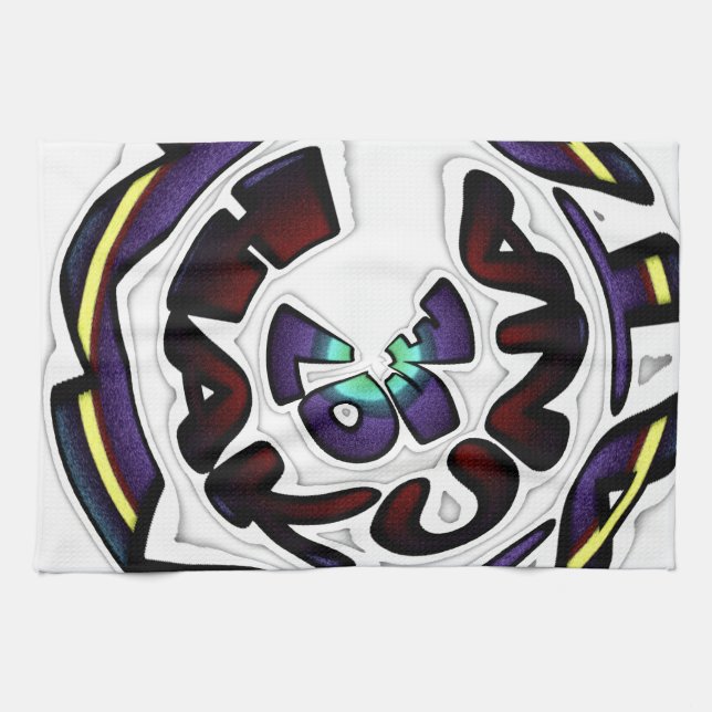 Liebe Hakuna Matata Kunstdruckerei Geschirrtuch (Horizontal)