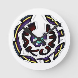 Liebe Hakuna Matata Kunstdruckerei Runde Wanduhr