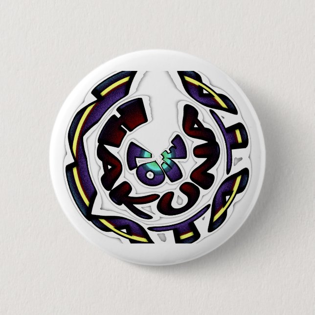Liebe Hakuna Matata liebevolle Geschenke Button (Vorderseite)