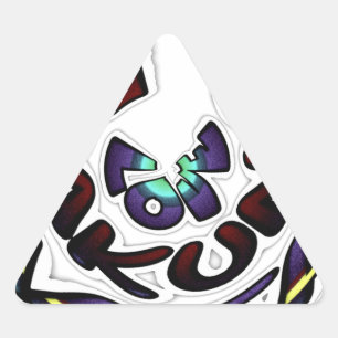 Liebe Hakuna Matata Schöne Geschenke Dreieckiger Aufkleber