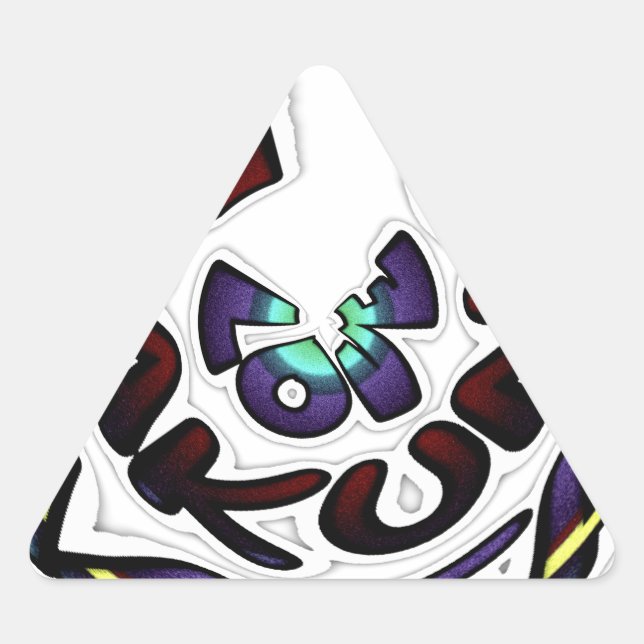 Liebe Hakuna Matata Schöne Geschenke Dreieckiger Aufkleber (Vorderseite)