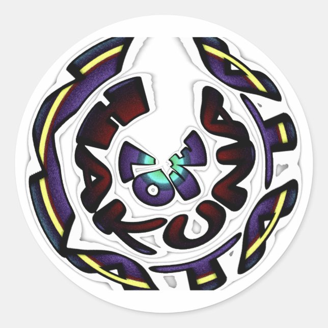 Liebe Hakuna Matata Schöne Geschenke Runder Aufkleber (Vorderseite)