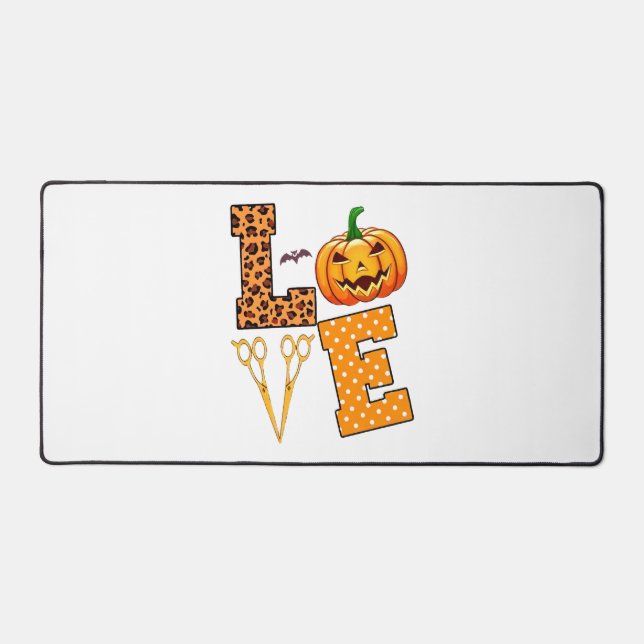 Liebe Halloween Fairstylist Schreibtischunterlage (Vorderseite)
