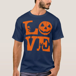 Liebe Halloween gestört T-Shirt