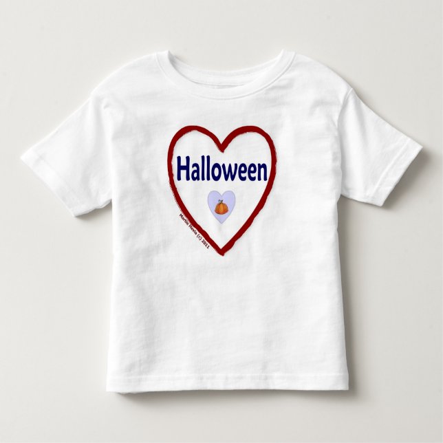 Liebe Halloween Kleinkind T-shirt (Vorderseite)