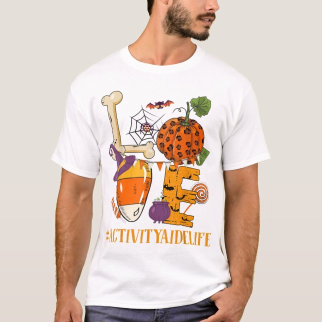Liebe Halloween T-Shirt (Vorderseite)