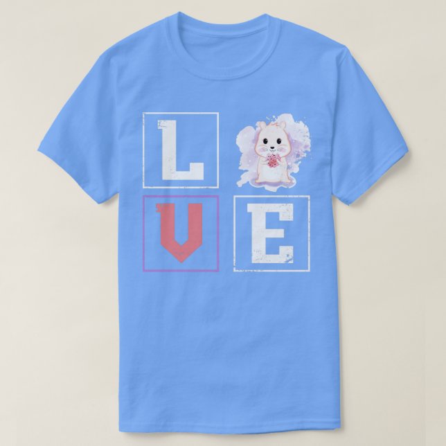 Liebe Hamster T-Shirt (Design vorne)