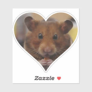 Liebe Hamsters Aufkleber