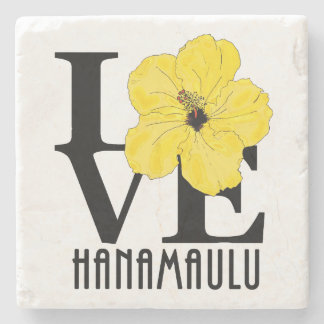 LIEBE Hanamaulu Hawaii Steinuntersetzer
