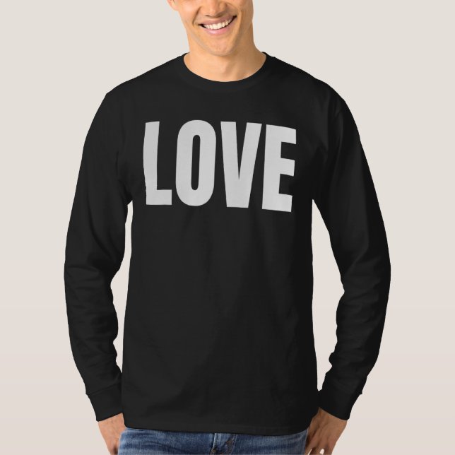 Liebe Handgeschriebene Liebe T-Shirt (Vorderseite)