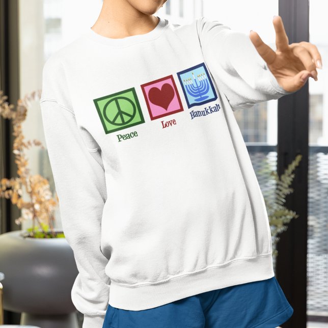 Liebe Hanukkah Sweatshirt (Von Creator hochgeladen)