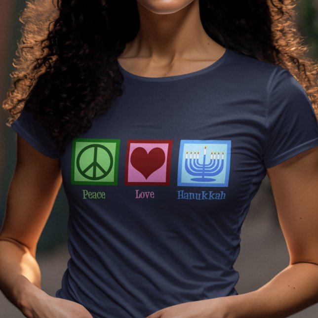 Liebe Hanukkah T-Shirt (Von Creator hochgeladen)