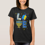 Liebe Hanukkiah Menorah Jew Hanukkah Chanukah Men  T-Shirt<br><div class="desc">Liebe Hanukkiah Menorah Jew Hanukkah Chanukka Männer Frauen Kinder 3</div>