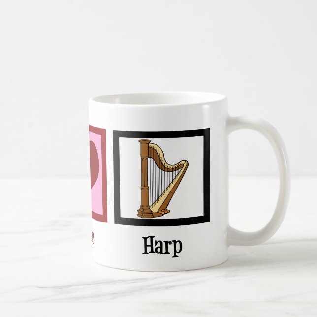 Liebe Harp Tasse (Rechts)