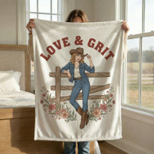 Liebe & Hartnäckigkeit Western Cowgirl Country Fle