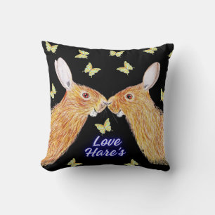Liebe Hase Kissen