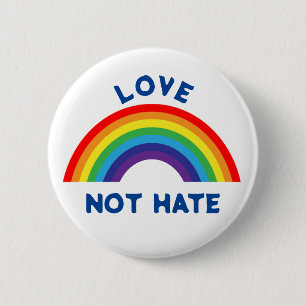 LIEBE HASST NICHT BUTTON