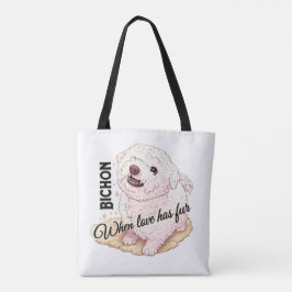 Liebe hat Fell Bichon