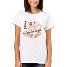 Liebe hat Fell Bichon