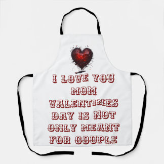 Liebe hat kein Alter, keine Grenzen und keinen Tod Schürze