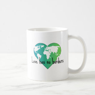 Liebe hat keine Grenzen Kaffee Tasse