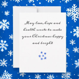 Liebe Health Hope wünscht frohe Weihnachten