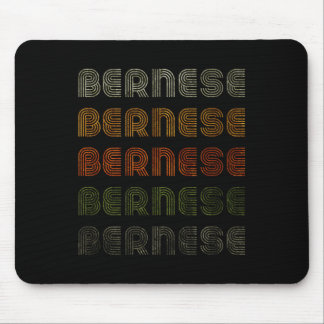 Liebe Heart Bernese T-Shirt Grunge Vintager Stil S Mousepad